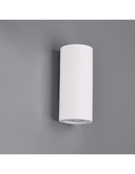 Aplique Tubular Blanco Zazou Trio Lighting