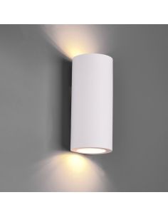 Aplique Tubular Blanco Zazou Trio Lighting 2