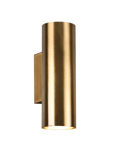 Luminária de parede MARLEY, com iluminação para cima e para baixo, cor bronze antigo, não inclui 2 lâmpadas GU10, IP20.