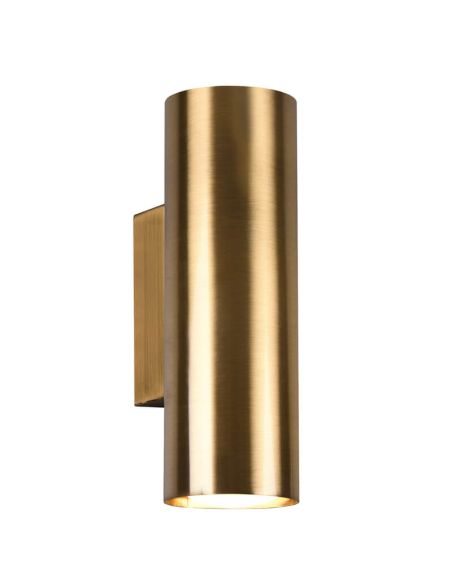 Applique murale MARLEY, éclairage indirect, couleur bronze antique, sans 2 ampoules GU10, IP20