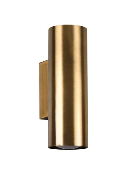 Luminária de parede MARLEY, com iluminação para cima e para baixo, cor bronze antigo, não inclui 2 lâmpadas GU10, IP20.