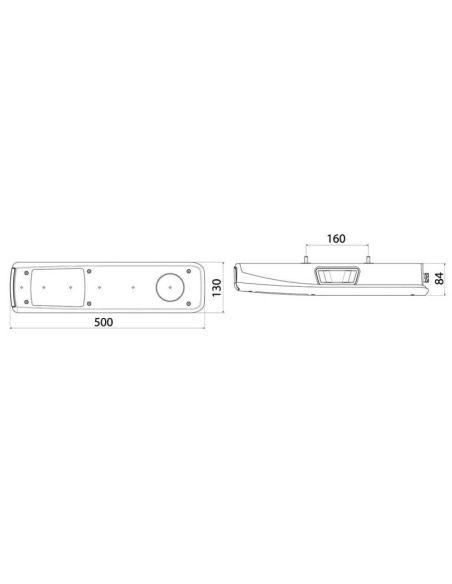 Medidas Tulipa de Recambio VIGNAL LC9 con Reflector para Renault y Volvo Trucks