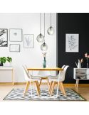 Lámpara colgante circular 3 bolas de luces 3xE27 Ariscani foto de ambiente marca Eglo Iluminación | LeonLeds Iluminación