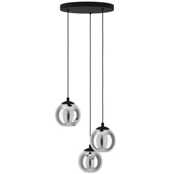 Lámpara colgante circular 3 bolas de luces 3xE27 Ariscani Eglo 98653