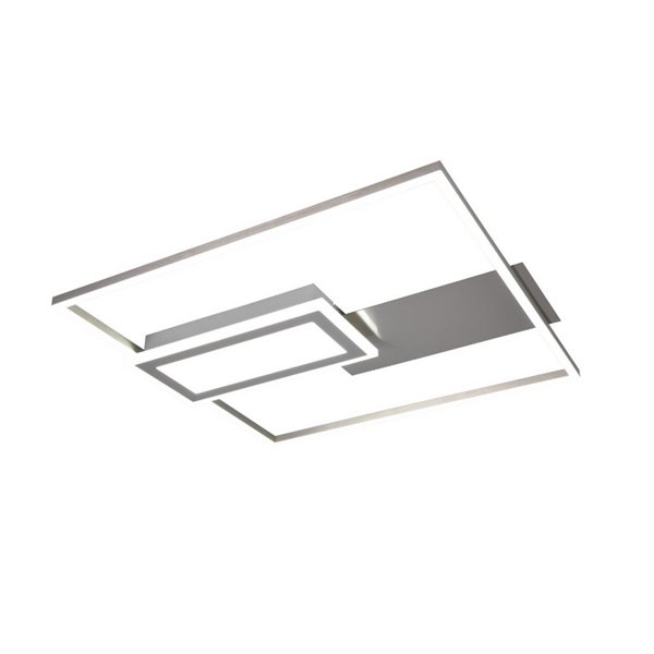 Plafón LED de techo cuadrado SPIRO 32W 3800lm,regulable 2700 - 6500K,  mando a distancia y luz nocturna IP20