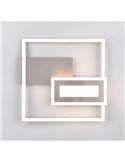 Plafón de techo LED SPIRO 22W cuadrados decorativos 30x33cm 1x 2500lm, 3000K 