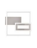 Plafón de techo LED SPIRO 22W cuadrados decorativos 30x33cm 1x 2500lm, 3000K 