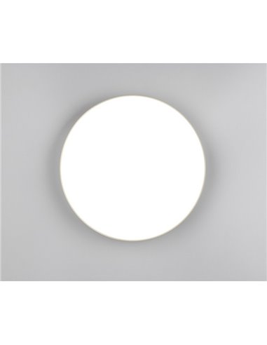 Luminária de teto redonda SPICA LED 18W 2000lm, 27cm, luz branca natural 4000K IP20