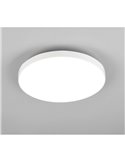 Plafón de techo redondo 27cm SPICA LED 18W 2000lm, luz blanco natural 4000K IP20 