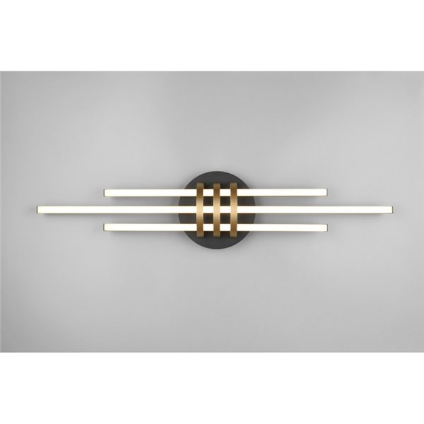 Luminária de teto LED decorativa CINTO 20W 2380lm, 3000K para teto e parede IP20