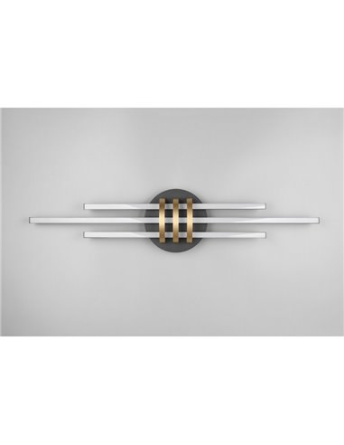 Luminária de teto LED decorativa CINTO 20W 2380lm, 3000K para teto e parede IP20