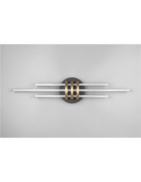 Plafón de techo LED decorativo CINTO 20W 2380lm, 3000K para techo y pared IP20