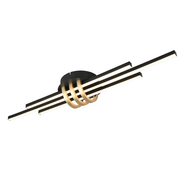 Luminária de teto LED decorativa CINTO 20W 2380lm, 3000K para teto e parede IP20