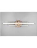 Luminária de teto LED decorativa CINTO 20W 2380lm, 3000K para teto e parede IP20