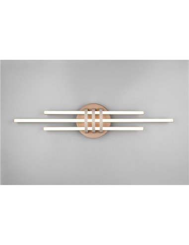 Luminária de teto LED decorativa CINTO 20W 2380lm, 3000K para teto e parede IP20