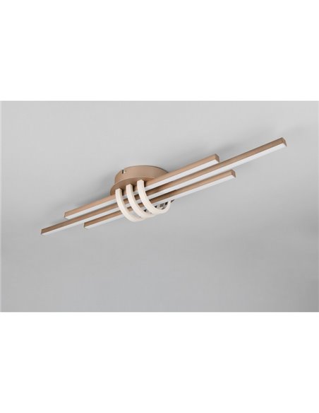 Plafón de techo LED decorativo CINTO 20W 2380lm, 3000K para techo y pared IP20