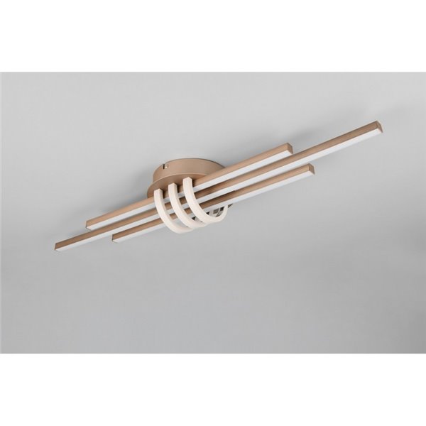 Plafonnier LED décoratif CINTO 20W 2380lm, 3000K pour plafond et mur IP20
