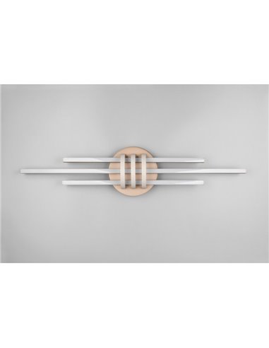Luminária de teto LED decorativa CINTO 20W 2380lm, 3000K para teto e parede IP20