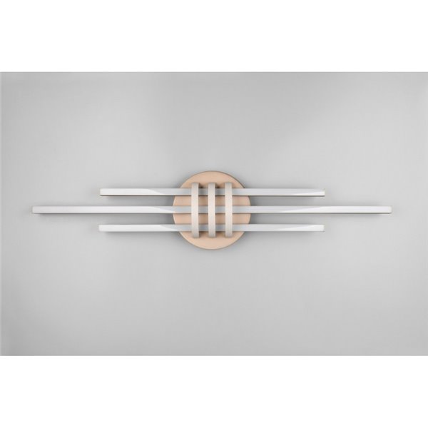 Luminária de teto LED decorativa CINTO 20W 2380lm, 3000K para teto e parede IP20