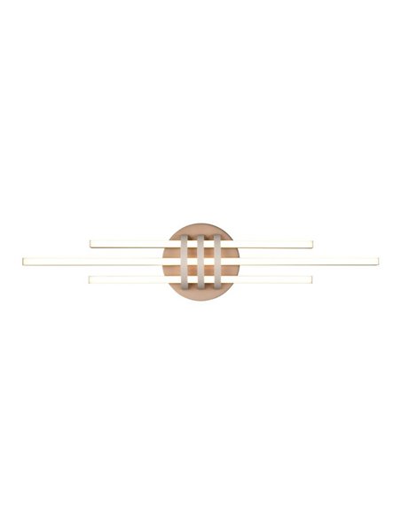 Luminária de teto LED decorativa CINTO 20W 2380lm, 3000K para teto e parede IP20