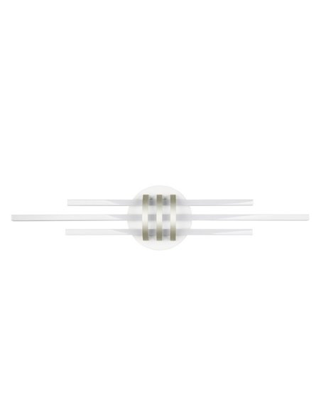 Luminária de teto LED decorativa CINTO 20W 2380lm, 3000K para teto e parede IP20