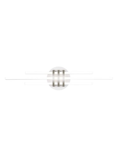 Luminária de teto LED decorativa CINTO 20W 2380lm, 3000K para teto e parede IP20