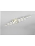 Plafón de techo LED decorativo CINTO 20W 2380lm, 3000K para techo y pared IP20