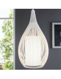 Lámpara de techo moderna Razoni 1xE27 92251 Blanca Eglo