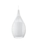 Détail du plafonnier moderne Razoni 1xE27 92251 Blanc Eglo