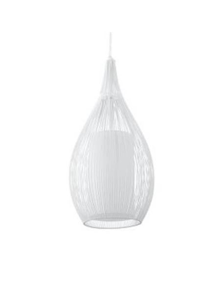 Detalle Lámpara de techo moderna Razoni 1xE27 92251 Blanca Eglo