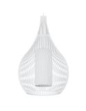 Pantalla Lámpara de Techo Colgante RAZONI 1 Blanca Ø32,5cm – Casquillo E27 | Estilo Escandinavo 900829