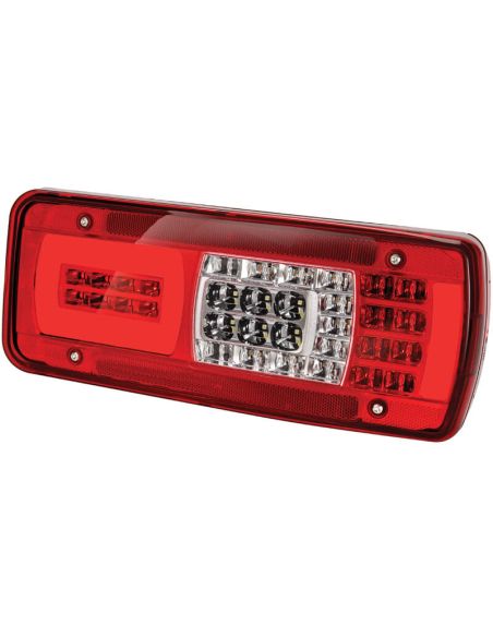 Luz traseira de LED LC11 para Iveco com conector lateral HDSCS | Iluminação LeonLeds