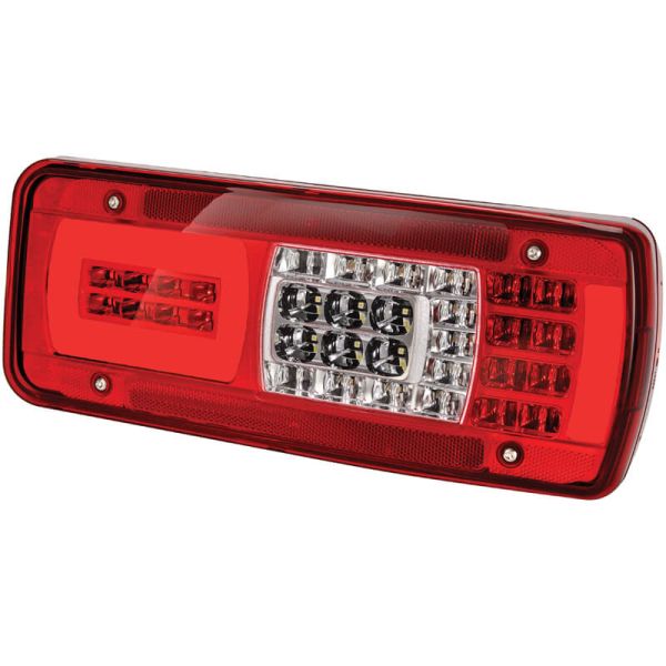 Piloto LED trasero LC11 para Iveco con conector lateral HDSCS | LeonLeds Iluminación