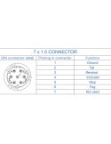 Conector Piloto Trasero VIGNAL LC15 IVECO Daily Izquierdo