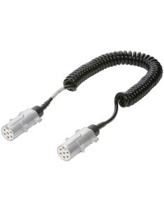Cable espiral con conectores metalicos Tipo S 24V