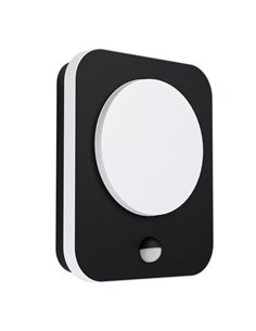 Aplique de pared LED con sensor MADRIZ para exterior, 3,6W 740Lm 3000K, IP44