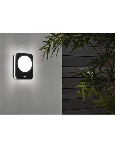 Applique d'extérieur LED MADRIZ avec capteur, 3,6 W, 740 lm, 3 000 K, IP44