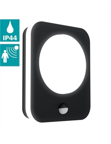 Applique d'extérieur LED MADRIZ avec capteur, 3,6 W, 740 lm, 3 000 K, IP44