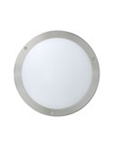 Aplique/Plafón LED redondo Ø285mm grande VENTO 1 de acero, 11W 1300Lm 3000K, IP44