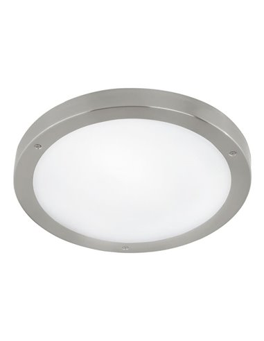 Aplique/Plafón LED redondo Ø285mm grande VENTO 1 de acero, 11W 1300Lm 3000K, IP44