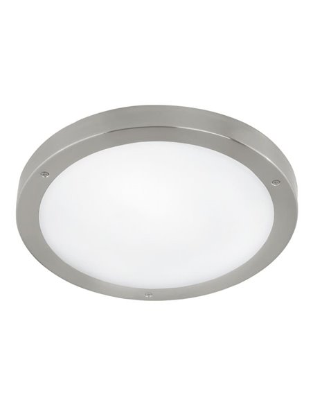 Luminária de parede/teto LED redonda grande Ø285mm VENTO 1 em aço, 11W 1300Lm 3000K, IP44