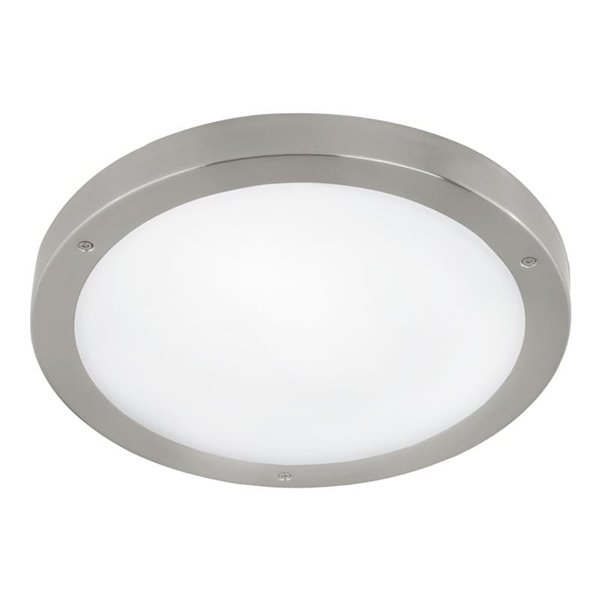 Aplique/Plafón LED redondo Ø285mm grande VENTO 1 de acero, 11W 1300Lm 3000K, IP44