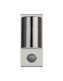 Aplique LED exterior con sensor de movimiento RIGA 5 acero, 2,8W 250Lm 3000K, IP44