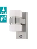 Aplique de pared LED con sensor ATOLLARI para exterior, 2x4,9W 720Lm 3000K, IP44