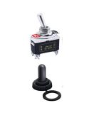 Interrupteur à bascule étanche SPST 15 A 250 V ON/OFF – 2 broches, robuste