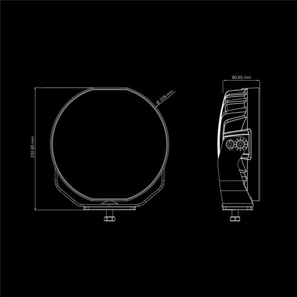 Faro LED largo alcance 121W SIBERIA SKYLORD 9", blanco/ámbar, 25 puntos luz, 7025Lm, 768m ECE, R149 y R10