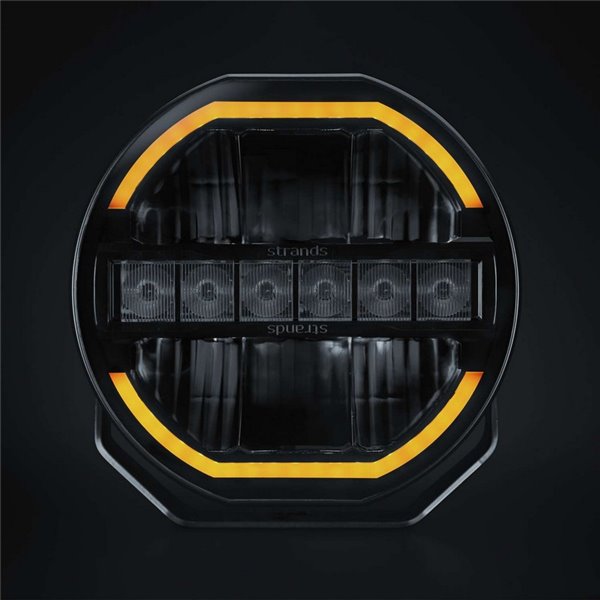 Phare LED SIBERIA SKYLORD 121 W 9 pouces, blanc/ambre, 25 faisceaux, 7 025 lm, 768 m, ECE, R149 et R10