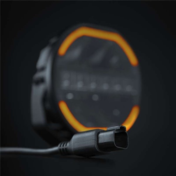 Faro LED largo alcance 121W SIBERIA SKYLORD 9", blanco/ámbar, 25 puntos luz, 7025Lm, 768m ECE, R149 y R10