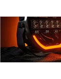 Faro LED largo alcance 121W SIBERIA SKYLORD 9", blanco/ámbar, 25 puntos luz, 7025Lm, 768m ECE, R149 y R10