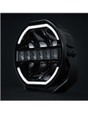Faro LED largo alcance 121W SIBERIA SKYLORD 9", blanco/ámbar, 25 puntos luz, 7025Lm, 768m ECE, R149 y R10